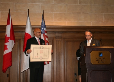 Mr. Archer and Consul General Matsuda
